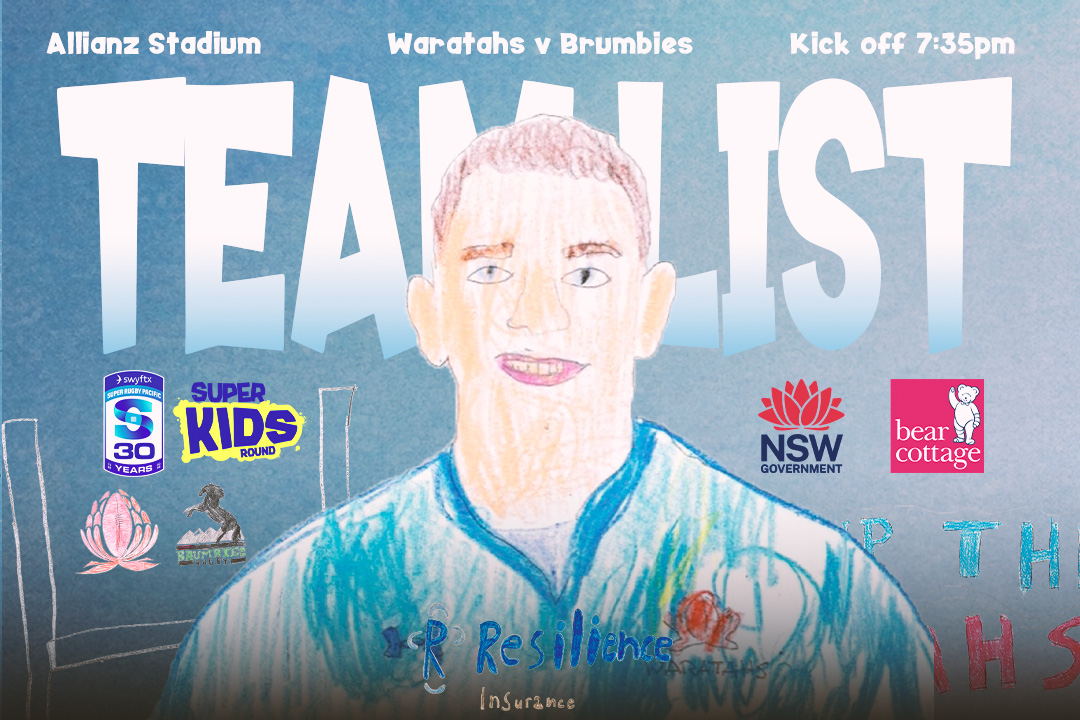 Bear Cottage getting creative with the NSW Waratahs