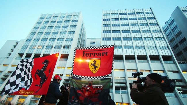 Some of the scenes outside the the hospital back in 2013.