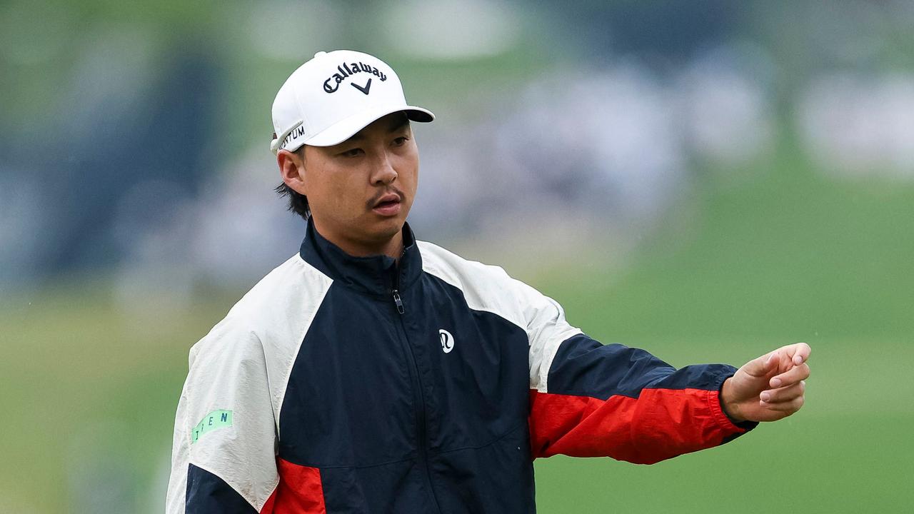 Min Woo Lee shares PGA Championship lead as McIlroy struggles