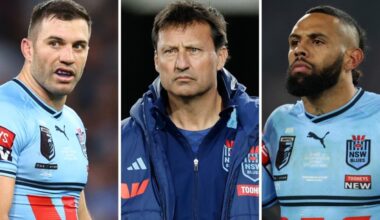 NSW Blues predicted team for State of Origin, Laurie Daley, Blayke Brailey debut, Payne Haas injury, Nathan Cleary, Jarome Luai, Queensland