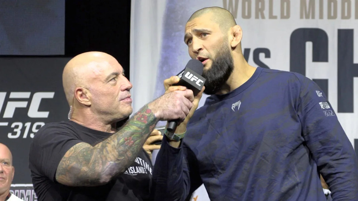 UFC 328 commentary team: Joe Rogan on call for Chimaev vs. Strickland