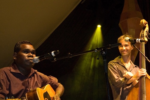 Gurrumul and Michael Hohnen