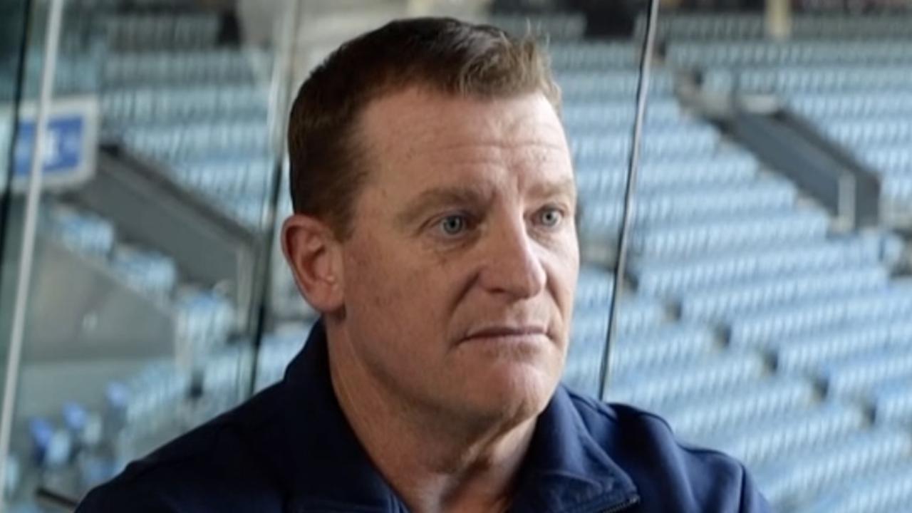 Michael Voss interview after departing as Carlton Blues coach, interview with Damian Barrett, press conference, was he sacked, reaction, latest news