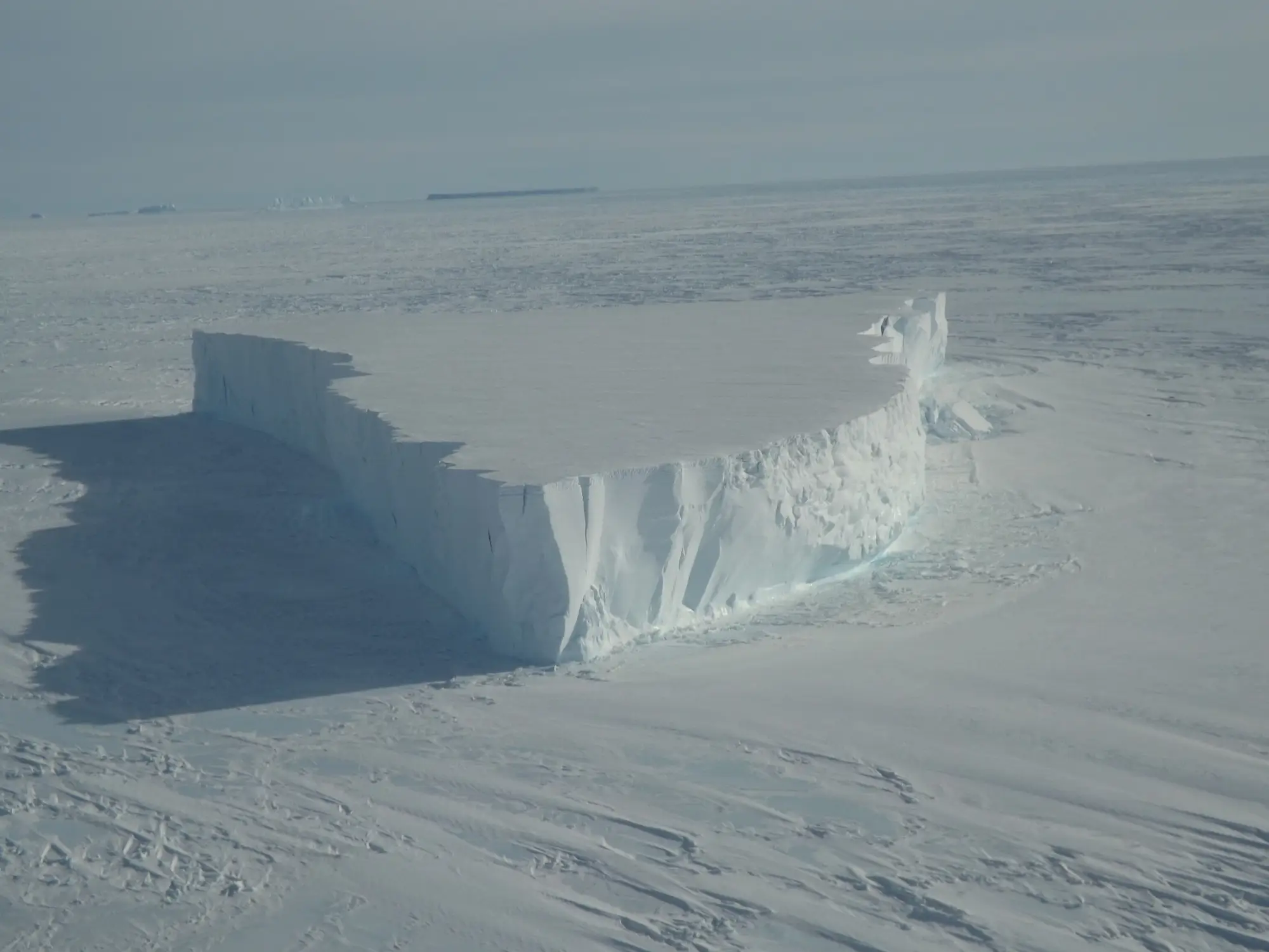 Doomsday Glacier is larger than the US state of Florida and slightly smaller than the entire island of Great Britain (Getty Stock Images)