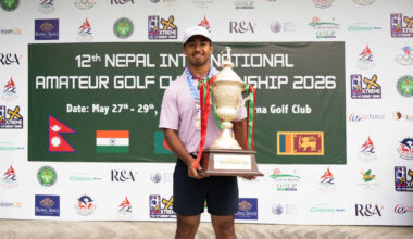 Acharya defends title at Nepal International Amateur Golf Championship - UTSA Athletics