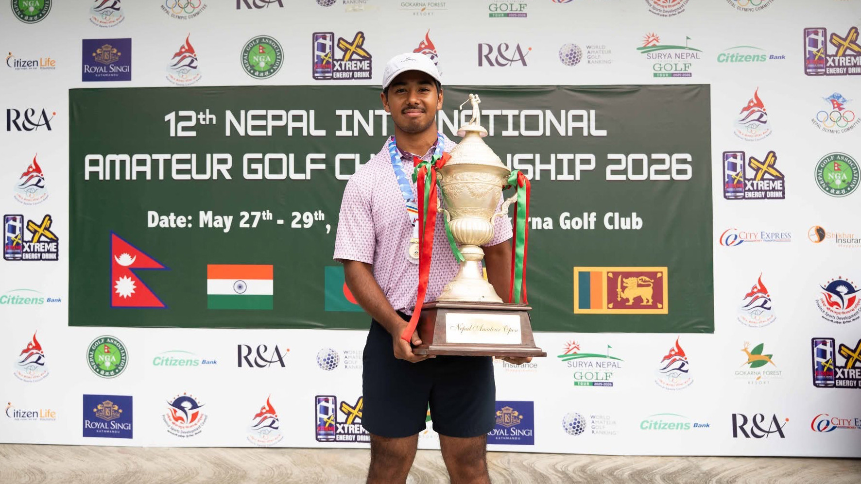 Acharya defends title at Nepal International Amateur Golf Championship - UTSA Athletics