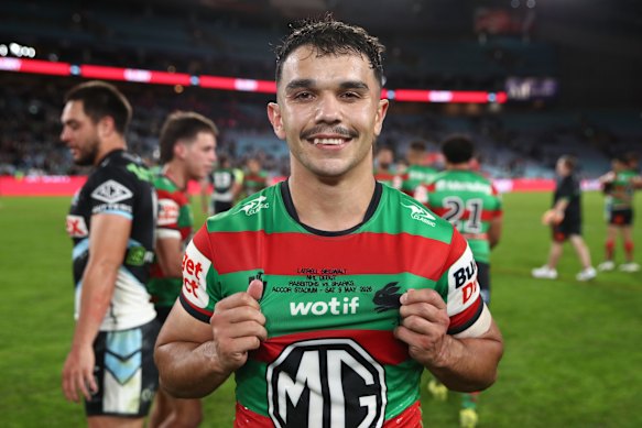 Latrell Siegwalt was impressive on debut for Souths.