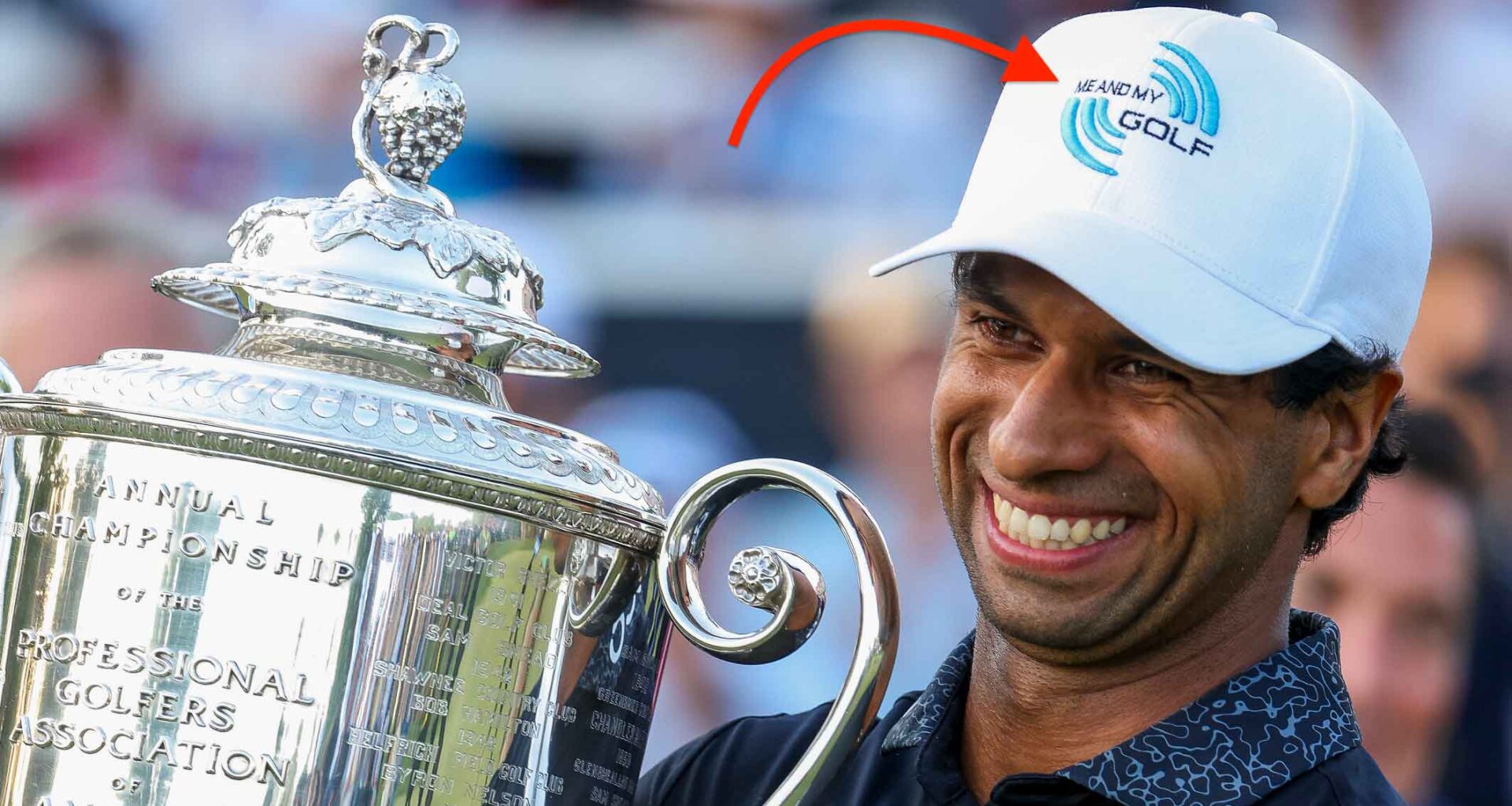 That logo on Aaron Rai’s apparel? Here's the story (and coaches) behind it