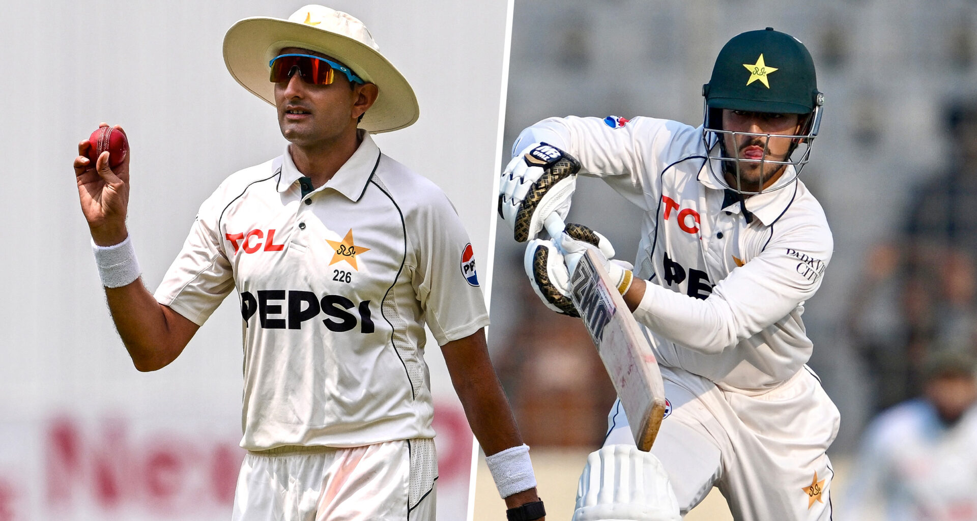 Abbas wickets and Azan runs spark Pakistan fightback