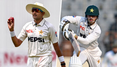 Abbas wickets and Azan runs spark Pakistan fightback