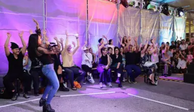Crowds at Tanjong Pagar Distripark in January during Singapore Art Week.