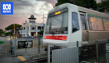 Train crashes into truck at Perth level crossing in Guildford, six injured