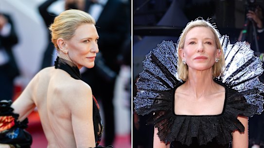 Cate Blanchett at the 2026 Cannes Film Festival.