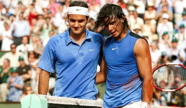 Rafael Nadal & Roger Federer / Finale Roland-Garros 2006