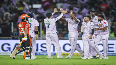 IPL 2026 Playoff Qualification Scenarios: With 14 matches to go, GT surge to 99.6% as SRH slip to 76.8% - odds for each team explained