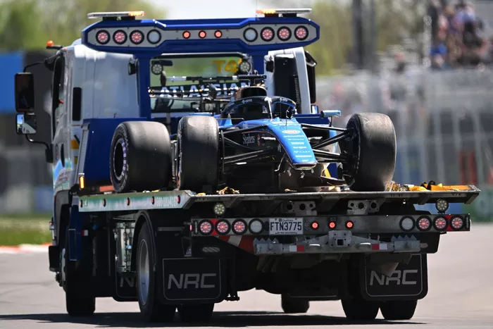 Car of Alex Albon, Williams