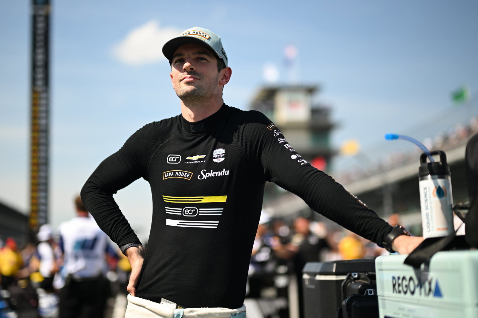Rossi qualified second for the 2026 Indy 500