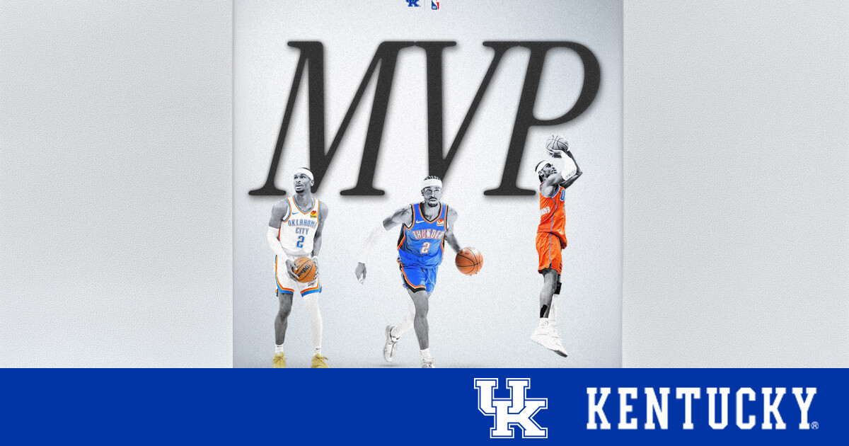 Shai Gilgeous-Alexander Wins Second Consecutive NBA Most Valuable Player Award – UK Athletics
