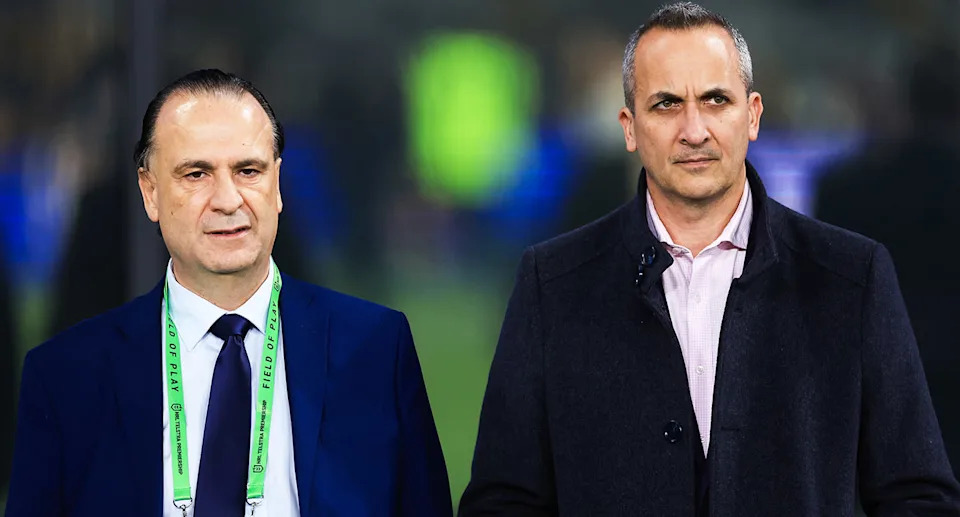 Andrew Abdo and Peter V'landys.