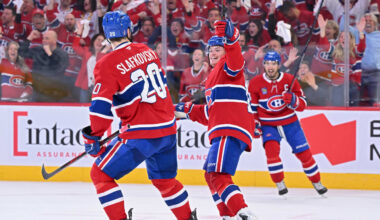 Slafkovsky tips in PPG | NHL.com