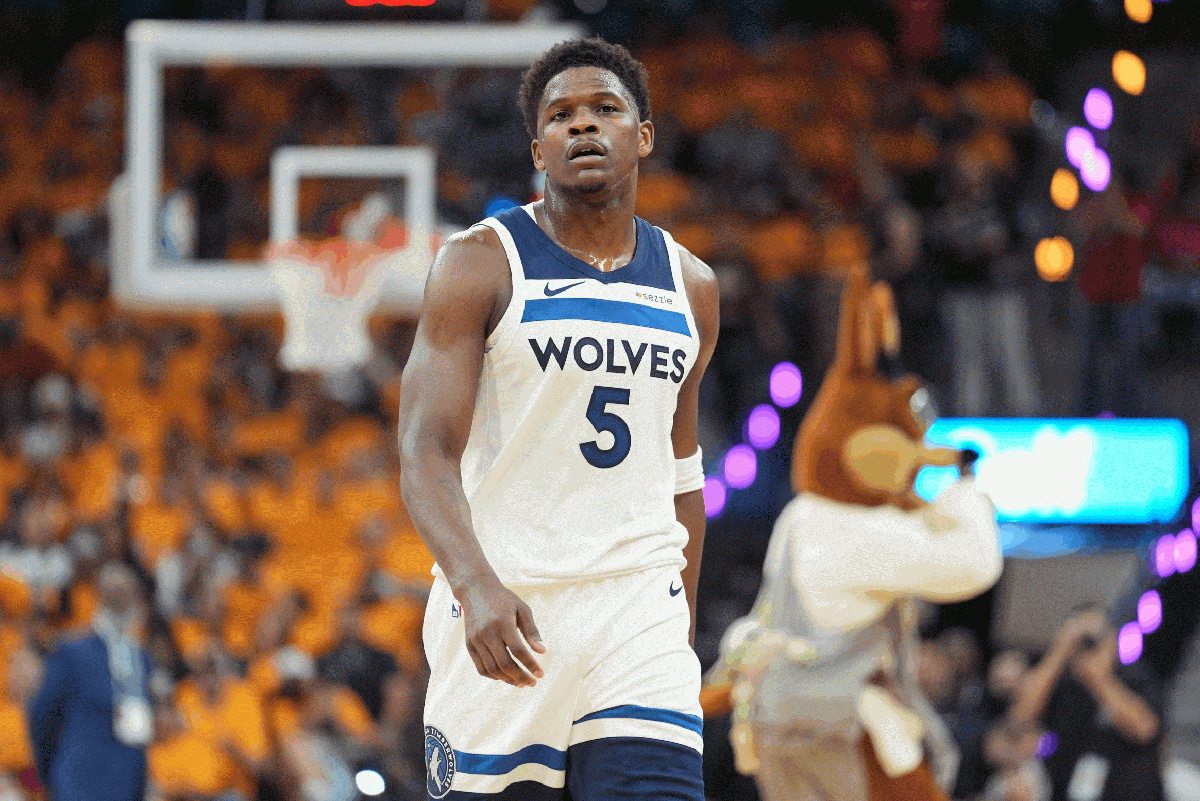 Anthony Edwards is playing through pain for Minnesota. He has no other choice