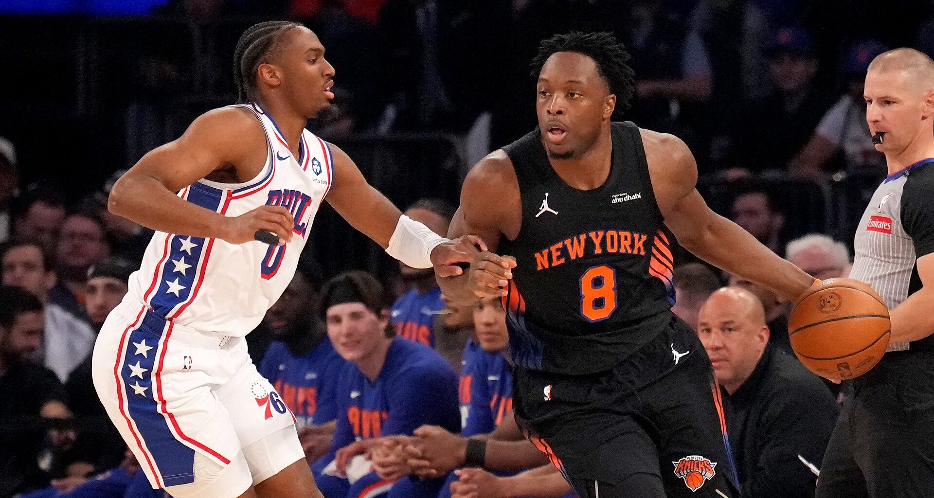 4 takeaways: Knicks survive tense 4th quarter to take 2-0 lead over the 76ers