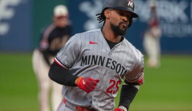 Byron Buxton's RBI double in 11th inning gives Twins a 2-1 victory over Guardians