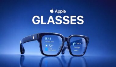 Minimalist design of Apple AI glasses featuring lightweight frames