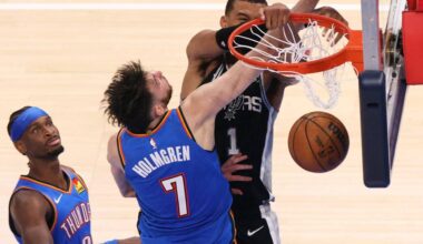 The Spurs say they're always learning. The Thunder have to do some learning before Game 2 as well