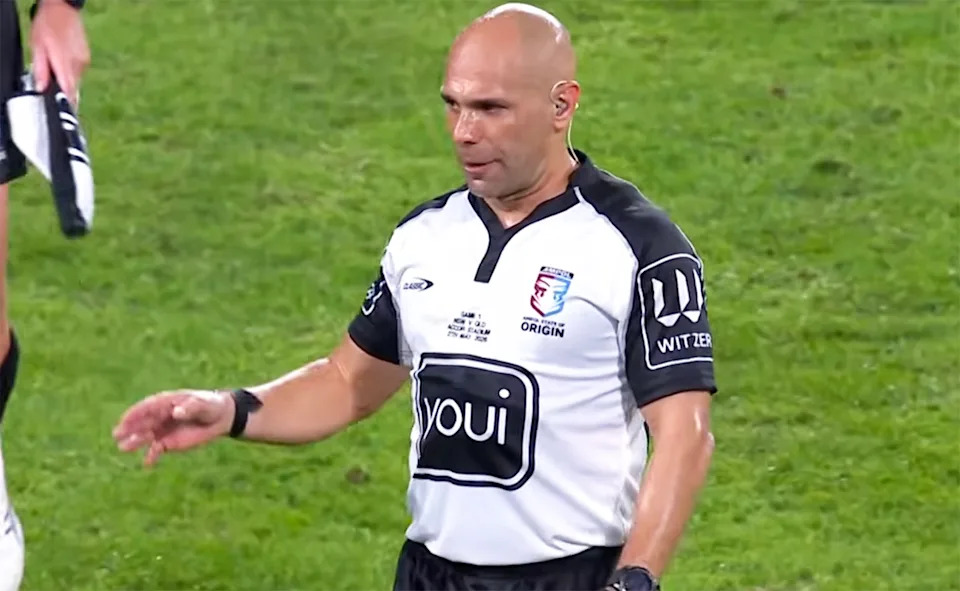 Ashley Klein in State of Origin 1.