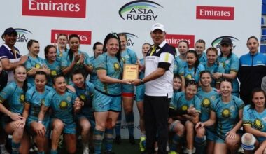Kazakhstan women’s rugby team claims silver at Asian Championships in Almaty