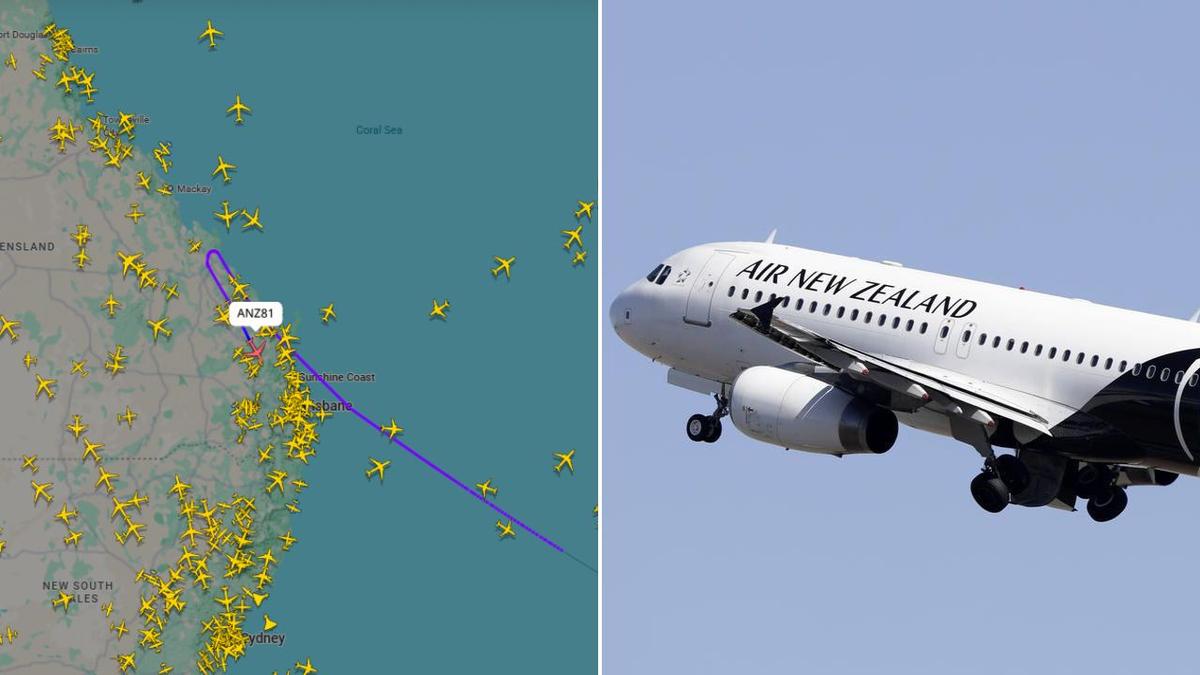 Air New Zealand flight to Hong Kong makes emergency landing in Brisbane