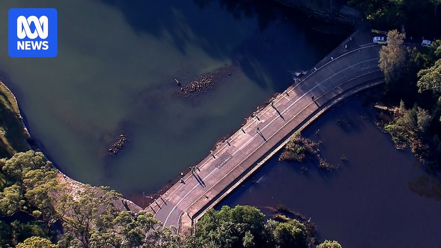 Police divers recover body after car submerged underwater at Sydney's Royal National Park