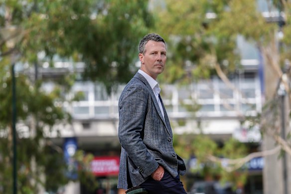 James Allsopp was targeted by former Australian fast bowler Stuart Clark in January.