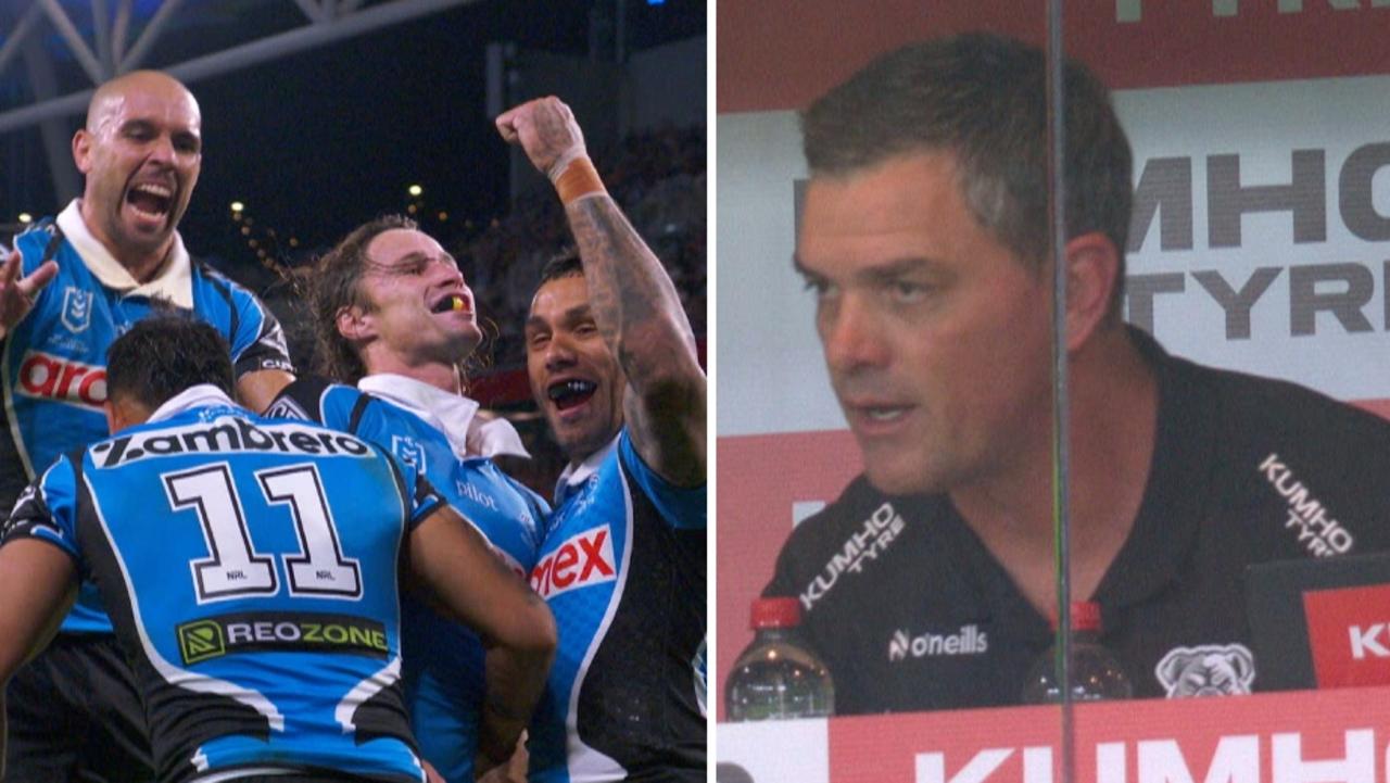 NRL 2026: Sharks defeat Bulldogs, scores, stats, match report, Cameron Ciraldo, five straight losses