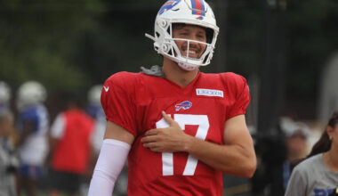 This is Josh Allen’s place in NFL history as he turns 30