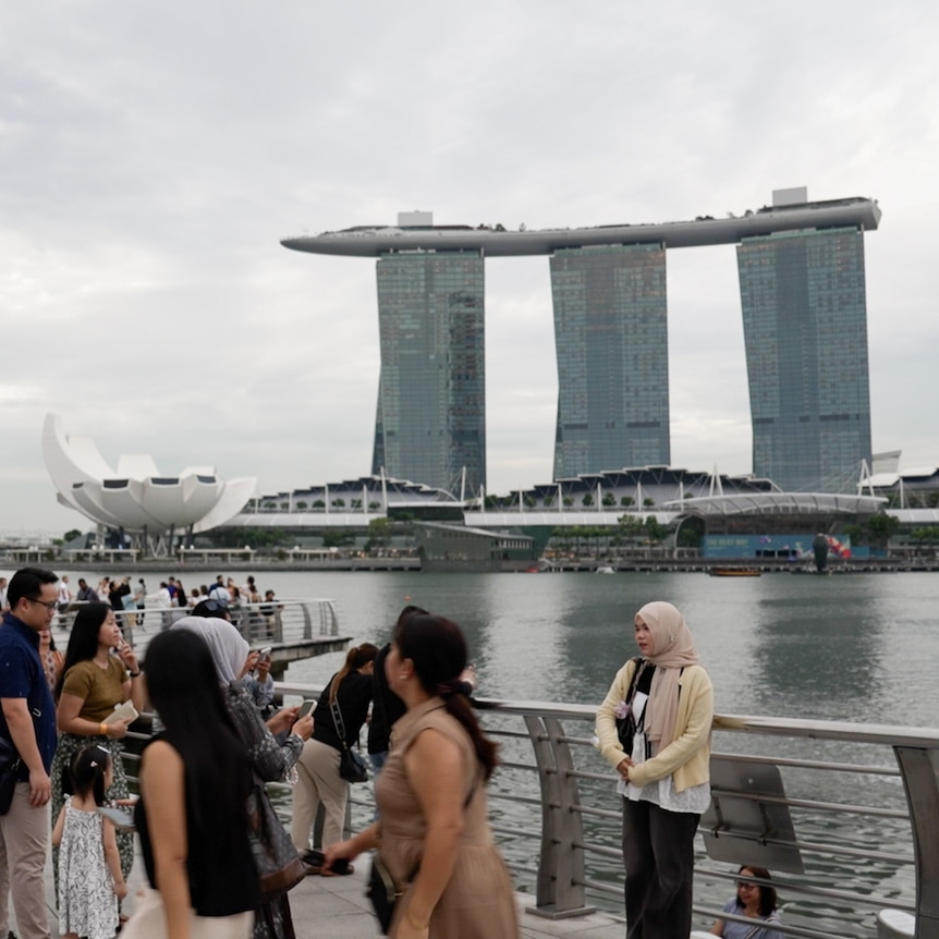 Singapore's famous Marina Bay