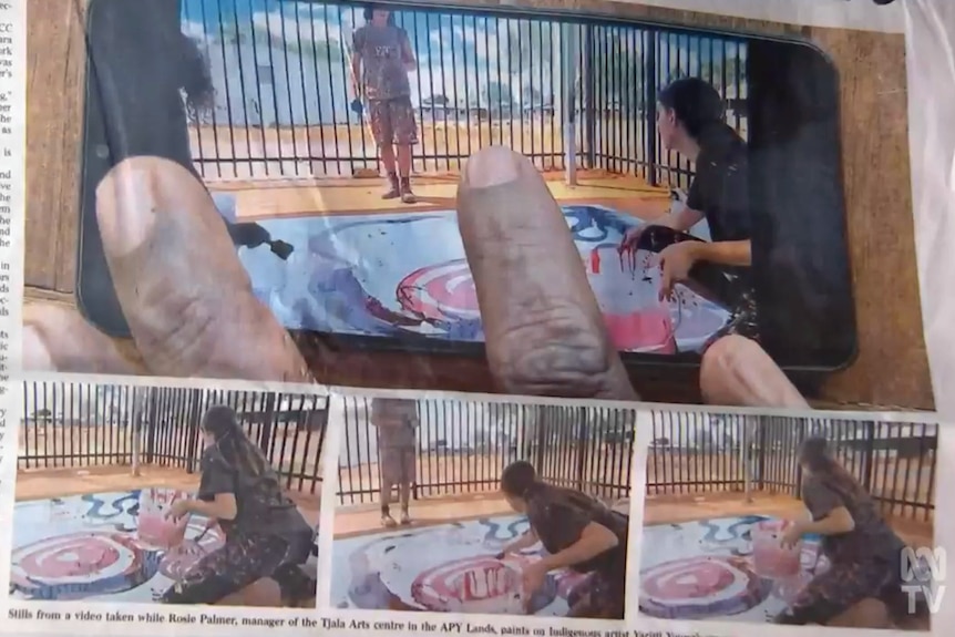 Stills of video which played a role in the Australian's four month investigation