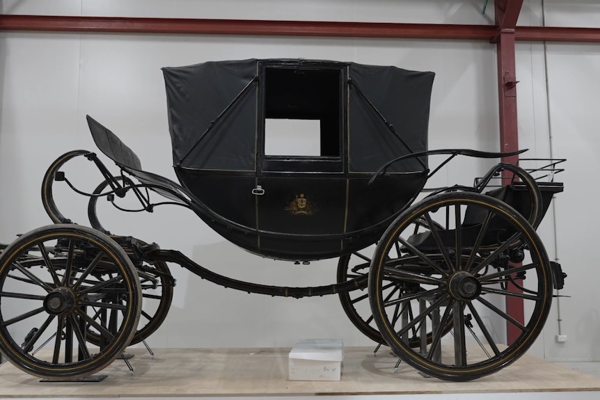 An old carriage.