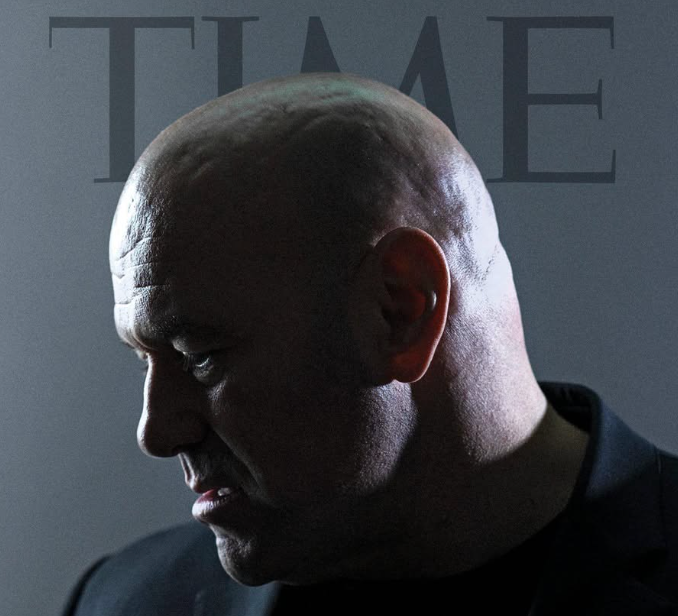 Dana White Becomes First Combat Sports Promoter on Time Magazine Cover