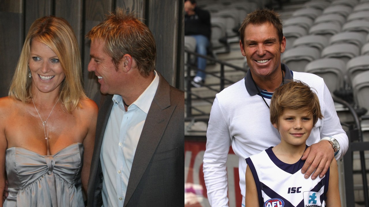 Shane Warne's ex-wife pays tribute to late cricket legend in emotional social media post for son Jackson's birthday