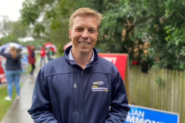 Julian Simmonds smiles.