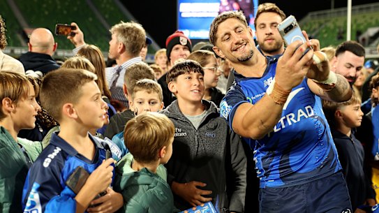 Former NRL Zac Lomax star has helped to drive crowds in Perth for the Force