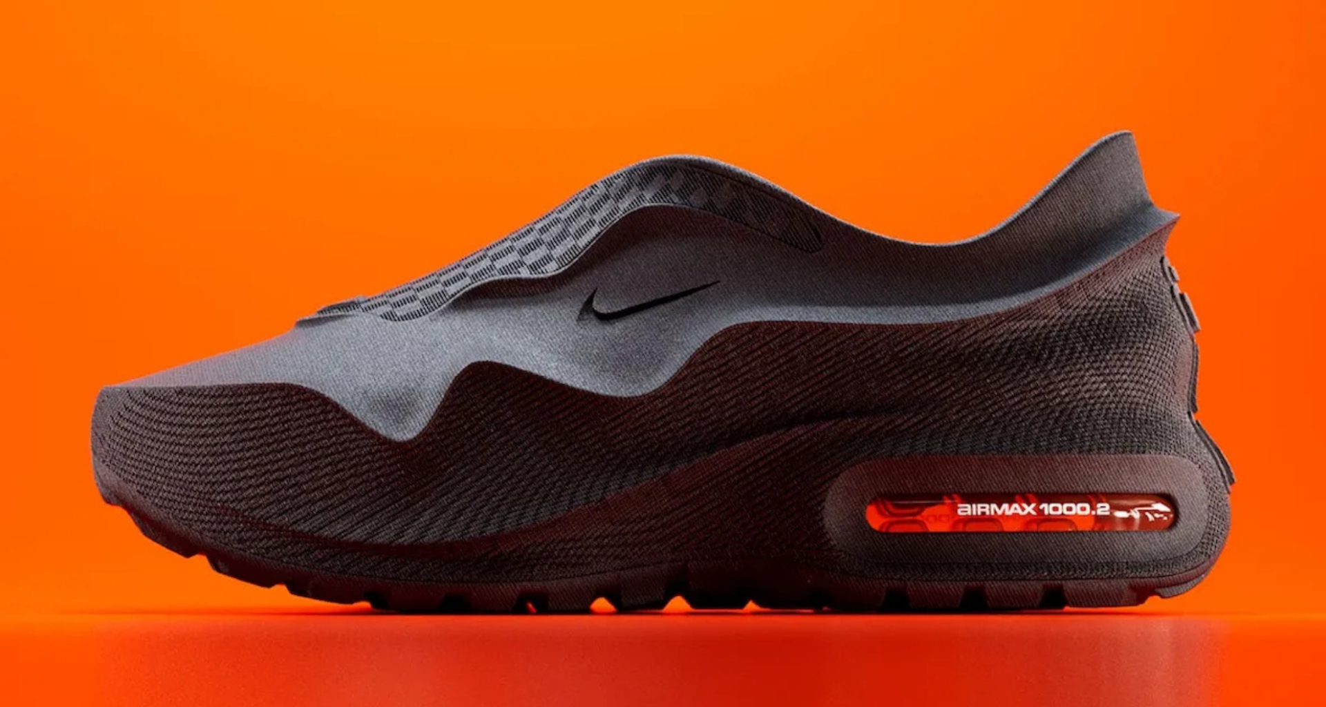 Nike Air Max 1000.2 'Black/Hyper Crimson'