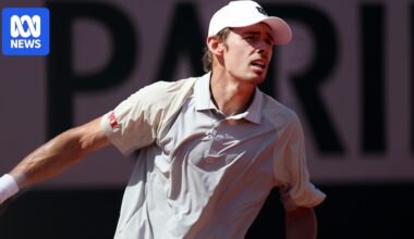 French Open: Alex de Minaur and Novak Djokovic eliminated as seeded stars continue struggles in heat