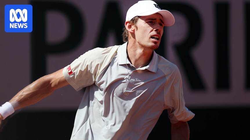 French Open: Alex de Minaur and Novak Djokovic eliminated as seeded stars continue struggles in heat