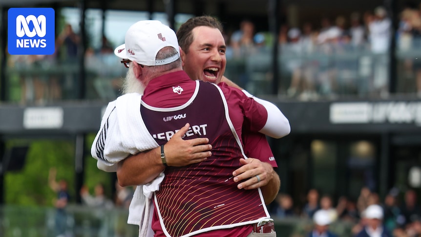 Lucas Herbert secures maiden LIV win despite final-round jitters