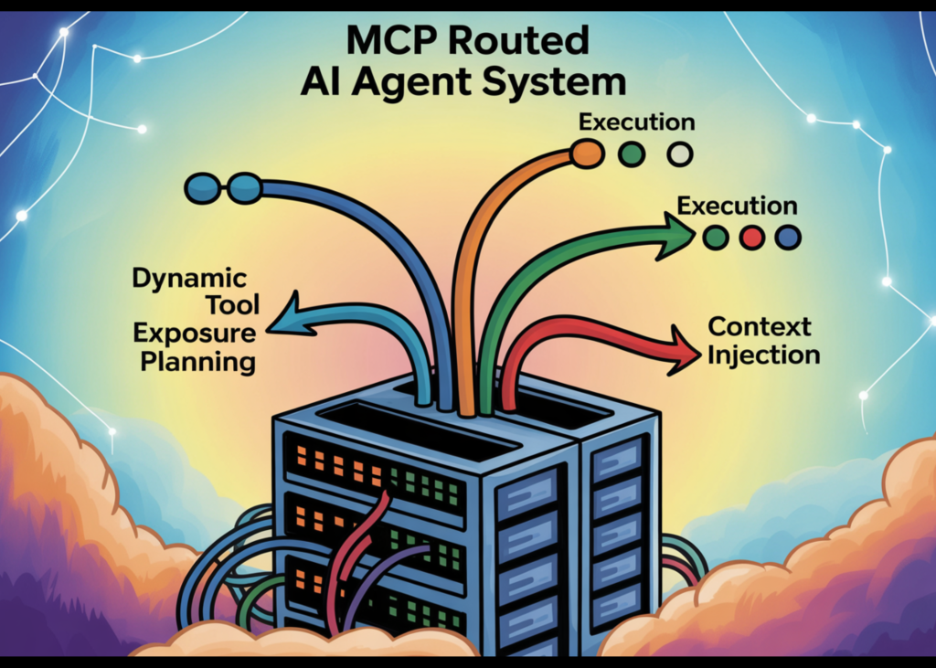 How to Build an MCP Style Routed AI Agent System with Dynamic Tool Exposure Planning, Execution, and Context Injection