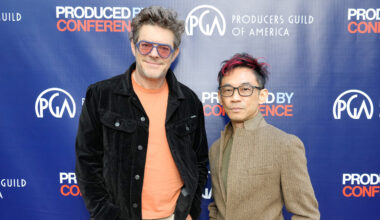 Jason Blum and James Wan at the 16th Annual Produced by Conference at Universal Studios, on May 30, 2026.