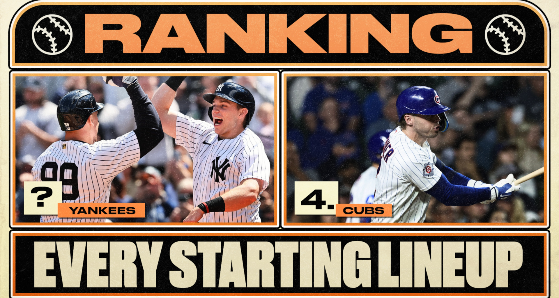 New MLB Rankings For Every Team's Starting 9 After 2 Months